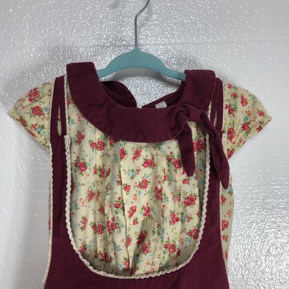 Little Bird Clothing Co. Roses 2 Pieces Outfit Girls Size 3T - Picture 3 of 12